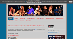 Desktop Screenshot of kunst-kultur-northeim.de